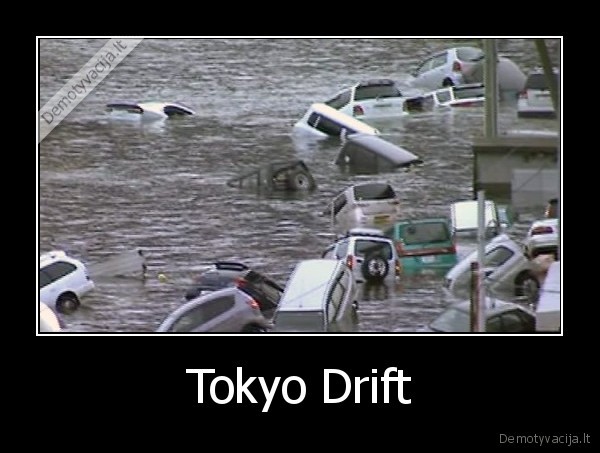 juodas, humoras, tokyo, drift