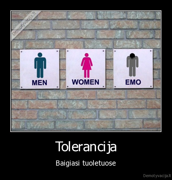 tolerancija, vyrai, moterys, emo, vyras, moteris, gaila, juokinga, tuoletas, tuoletai
