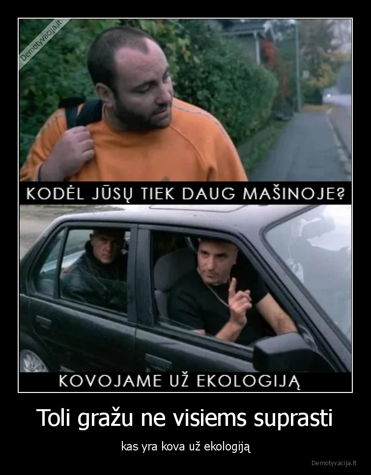 ekologija,marozai,masinoje