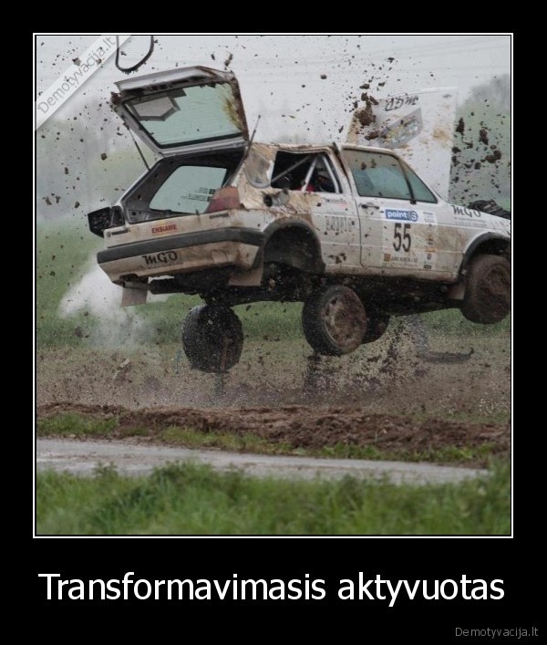 Transformavimasis aktyvuotas