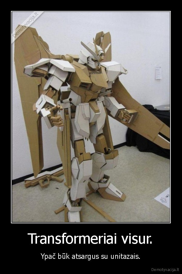 transformeris,unitazas