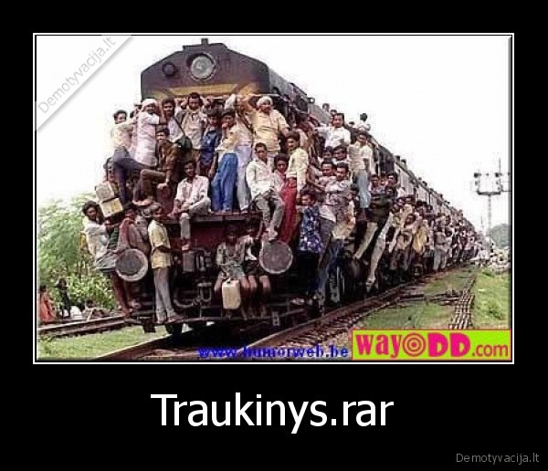 cigoniuku, traukinys