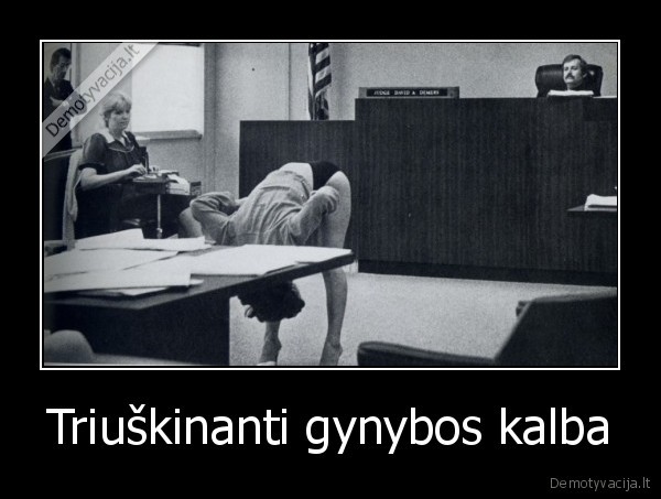 Triuškinanti gynybos kalba