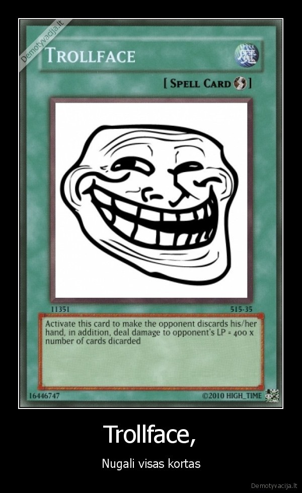 trollface,kortos,yu, gi, oh