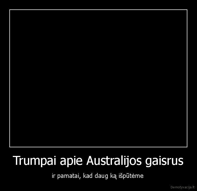 australija,gaisrai,trumpai