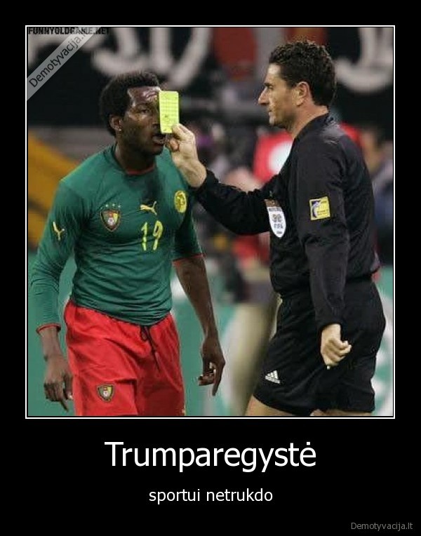 trumparegyste,sportas