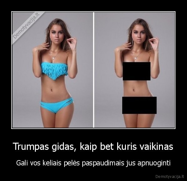 nuoga, mergina,cenzura