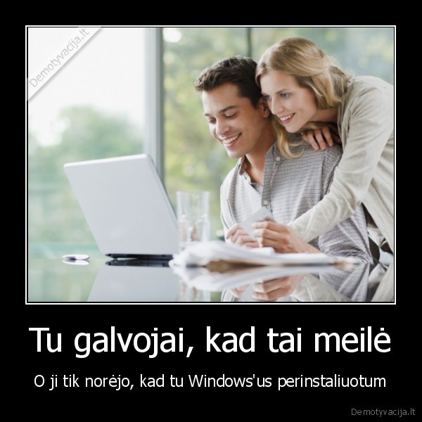 windows, perinstaliavimas,windows, reinstall,meile