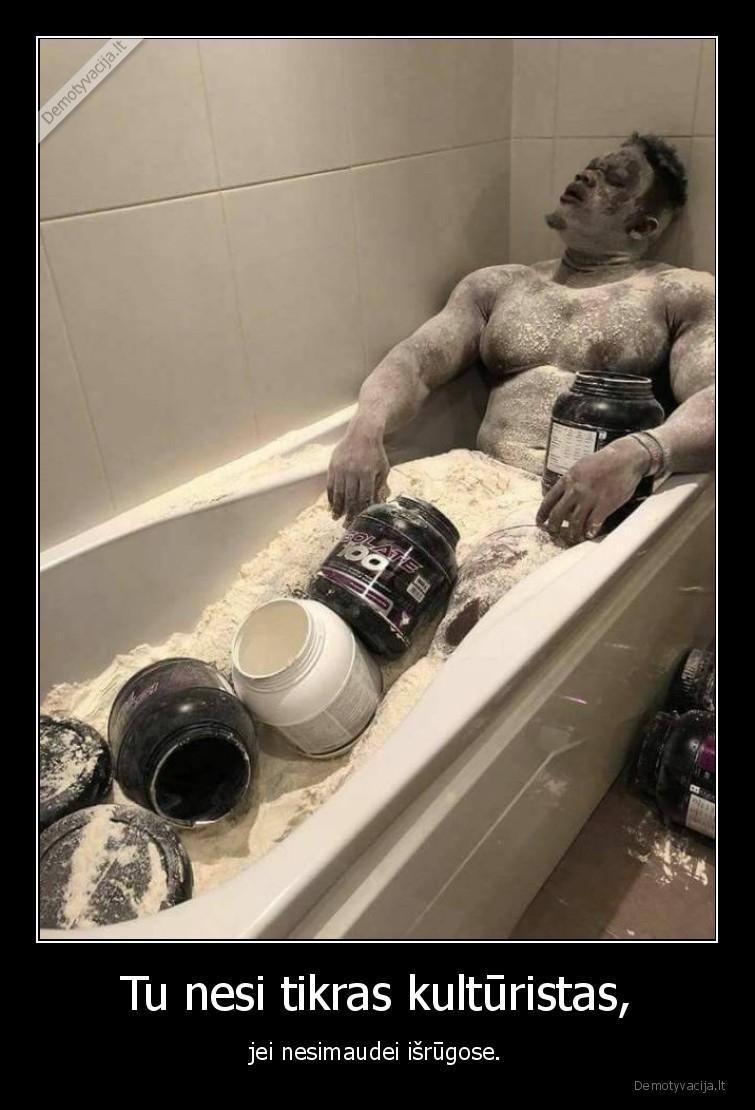 kulturistas,isrugos,vonia