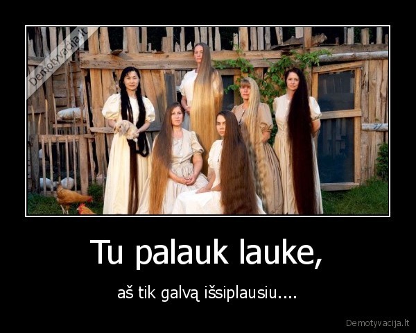 plaukai,galva,plauti,laukti