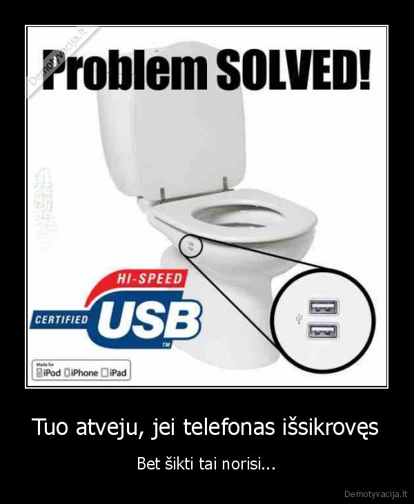 tualetas, su, usb,klozetas, usb