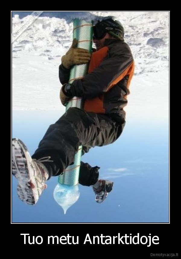 Tuo metu Antarktidoje