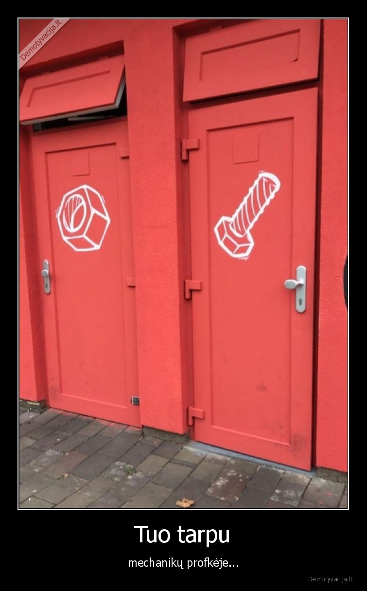 mechanikai,tualetas,vyrai,moterys