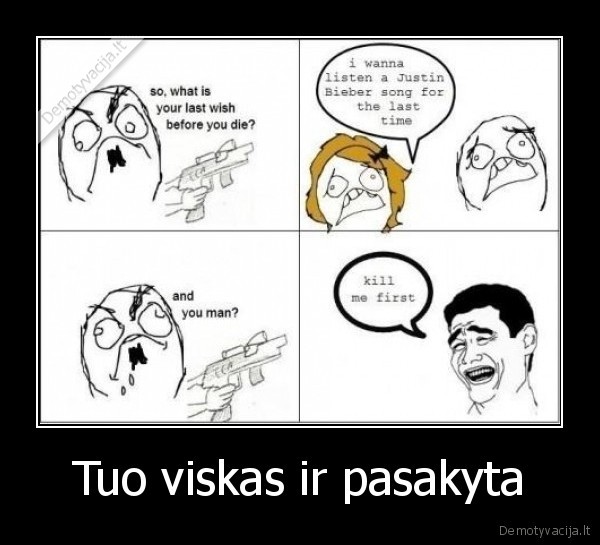 Tuo viskas ir pasakyta