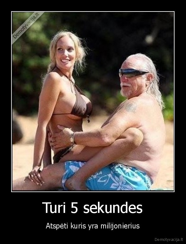 Turi 5 sekundes