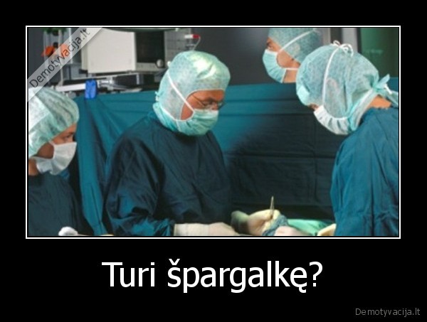 turi,spargalke
