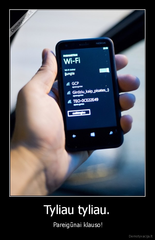 wifi,mesijus,pareigunai