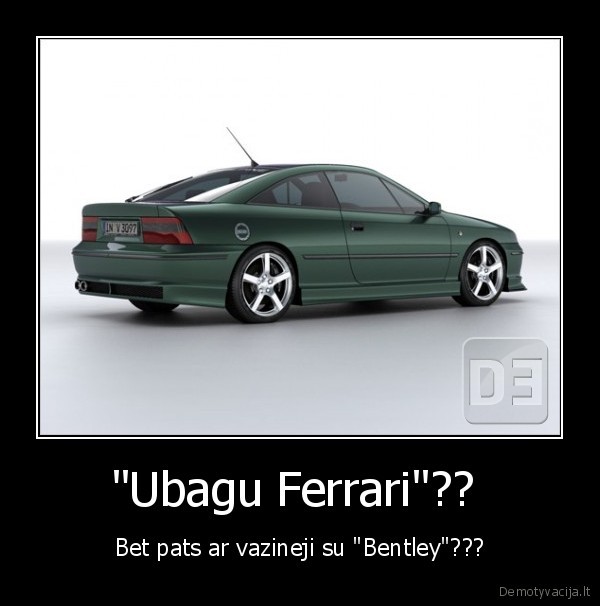 "Ubagu Ferrari"?? 