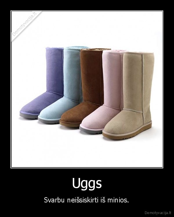 uggs,stilius