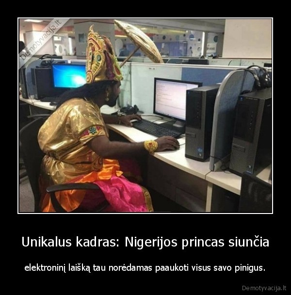 nigerijos, princas,scamer