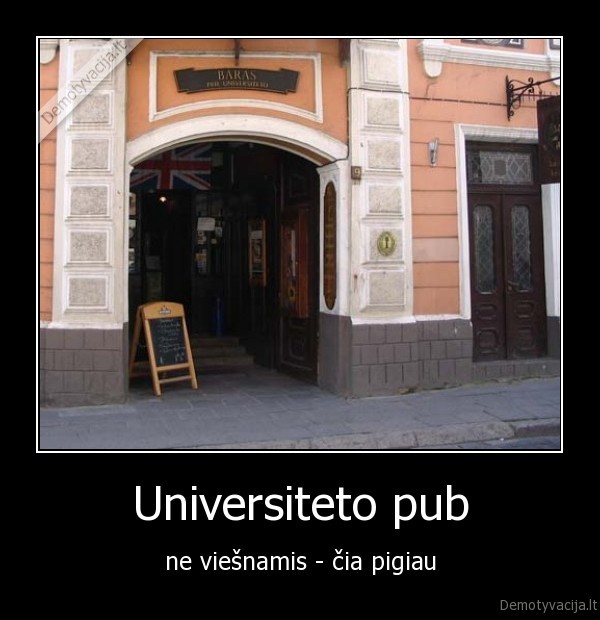 Universiteto pub