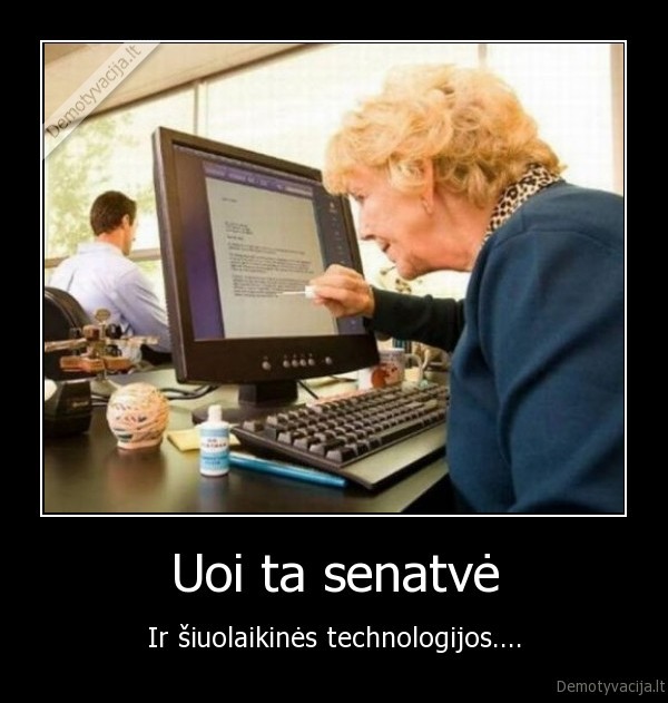 senas,kompiuteris,korektorius