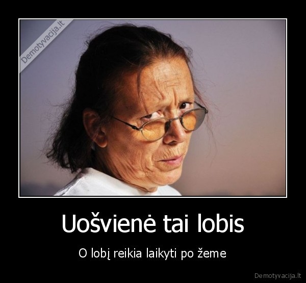 Uošvienė tai lobis