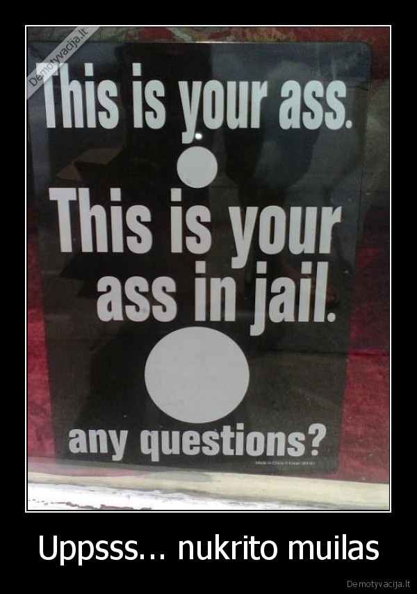 Uppsss... nukrito muilas