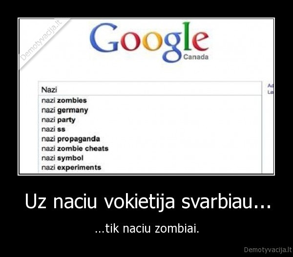 Uz naciu vokietija svarbiau...