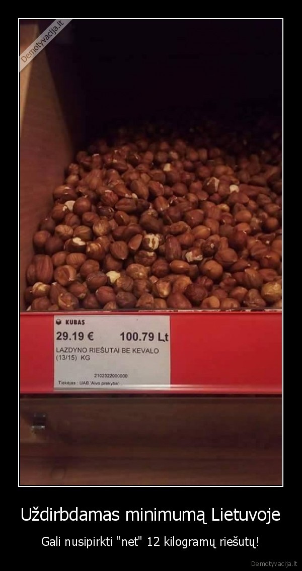 riesutai,dideles, kainos