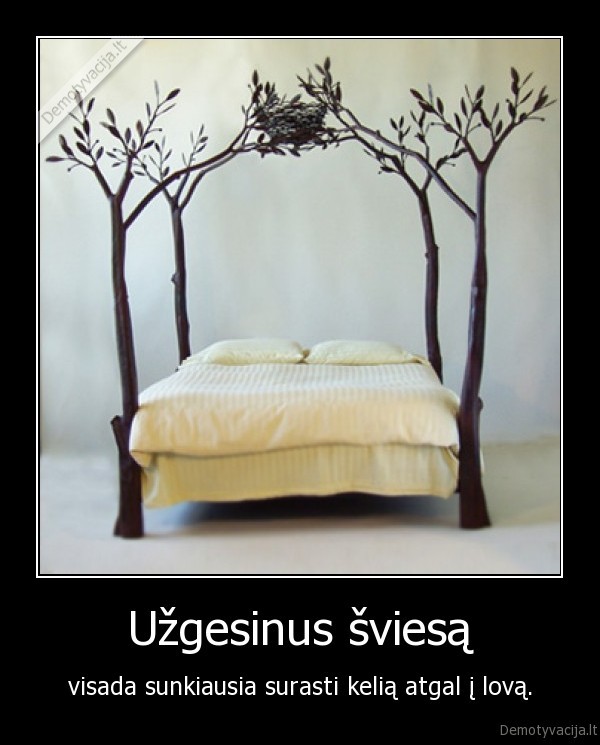 Užgesinus šviesą