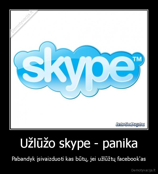 skype, facebook