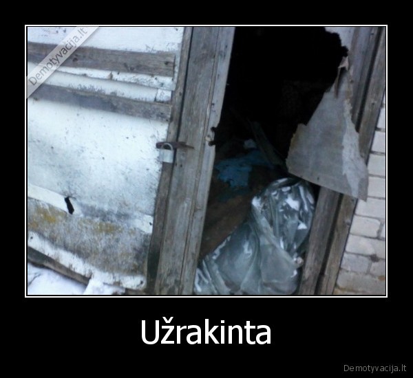 Užrakinta