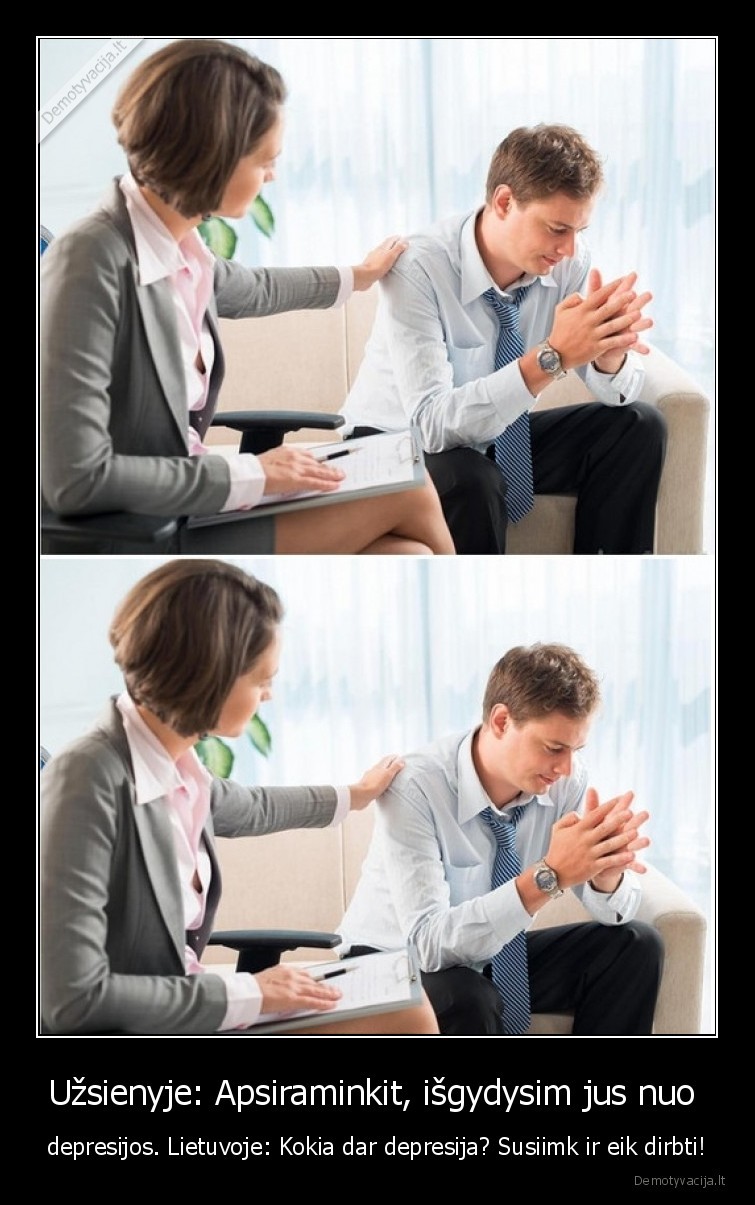 depresja,nera,lietuvoje,isgydyti