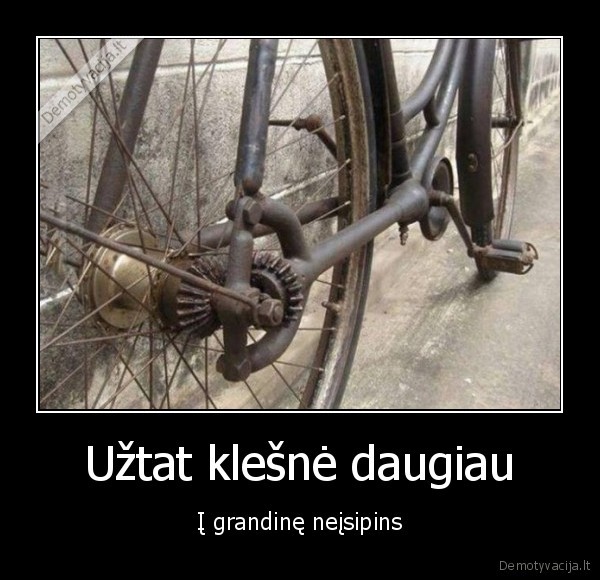 kelniu, klesne,lenciugas,dviracio, grandine,velenas