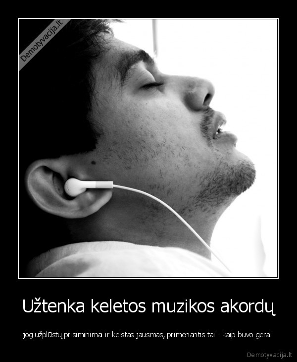 Užtenka keletos muzikos akordų