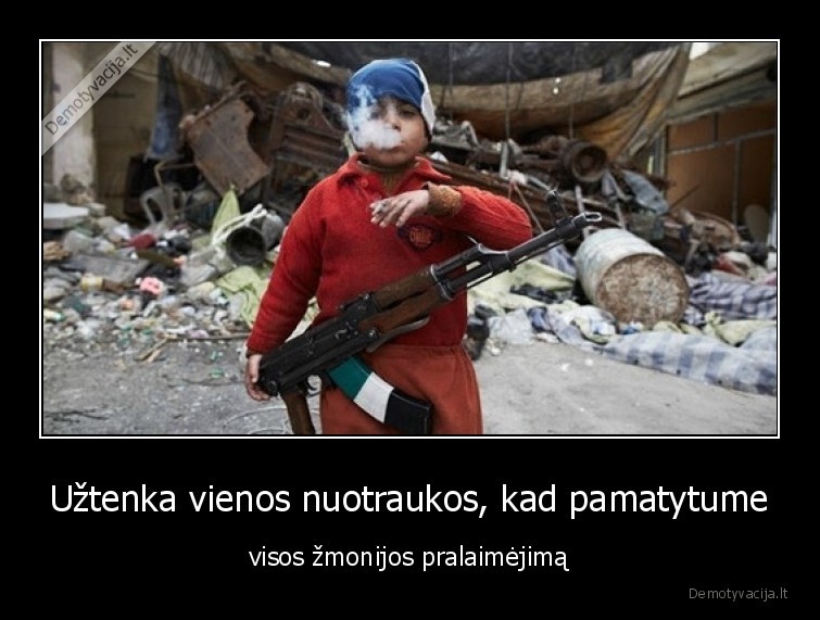 zmonija,pralaimejo,vaikas,automatas,karas