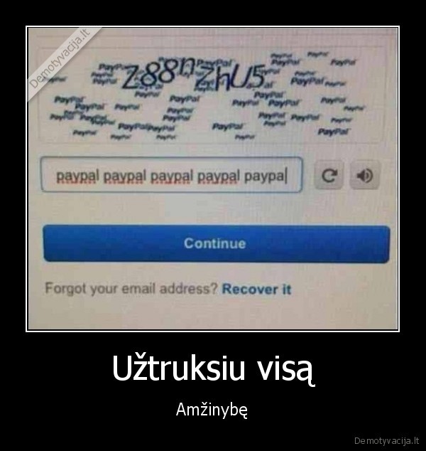 paypal,captcha, kodas