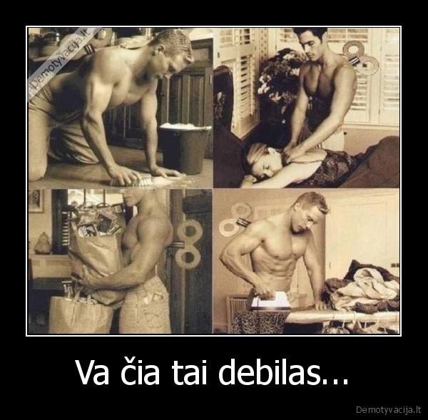 Va čia tai debilas...