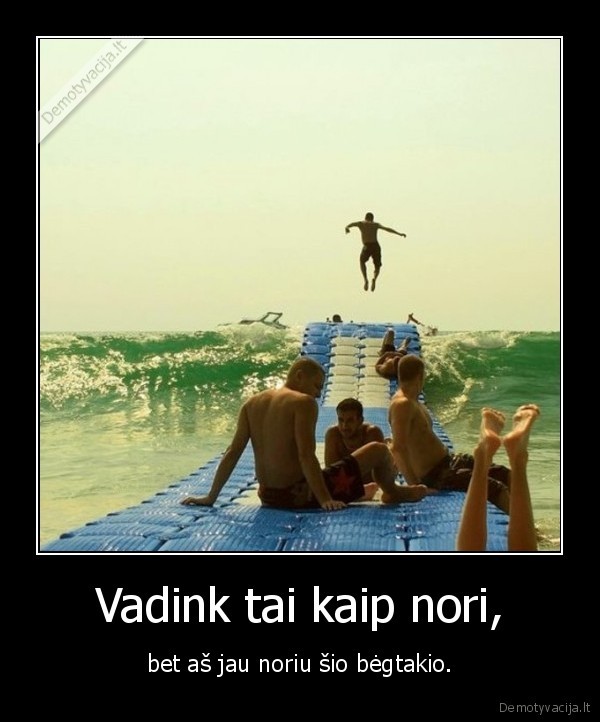 Vadink tai kaip nori,