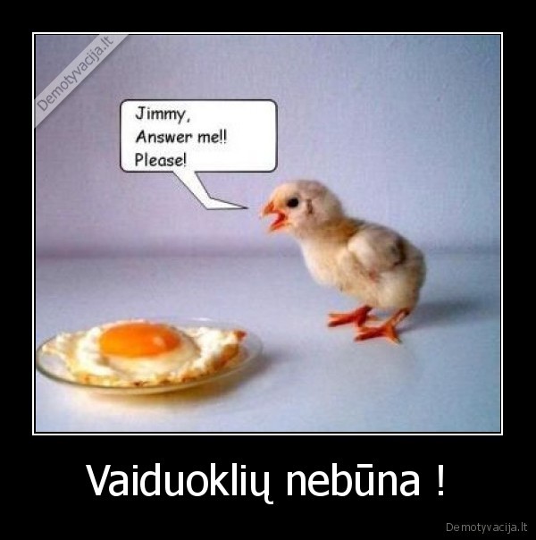 Vaiduoklių nebūna !