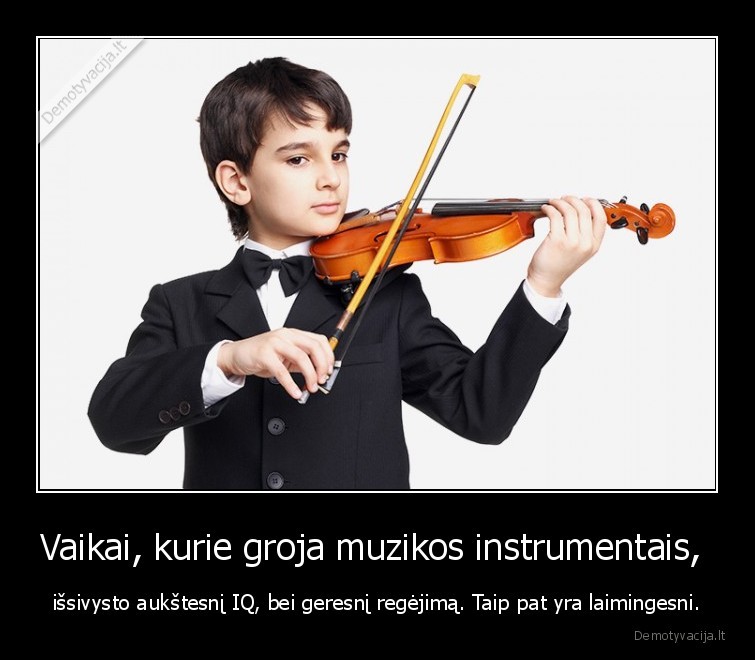 muzika,muzikos, instrumentai,vaikai,iq,faktai