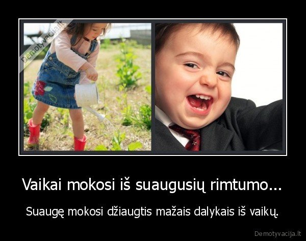 vaikai,suauge
