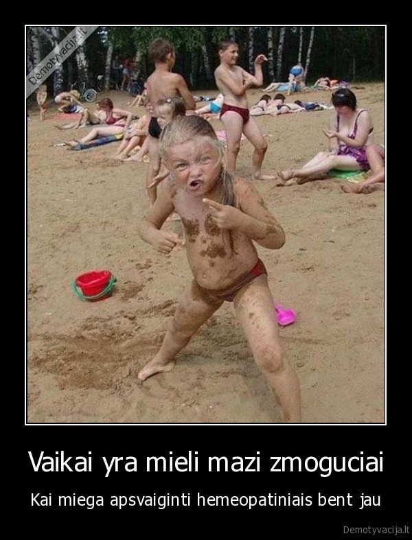 Vaikai yra mieli mazi zmoguciai