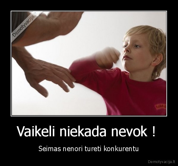 vaikai, seimas, kubilius