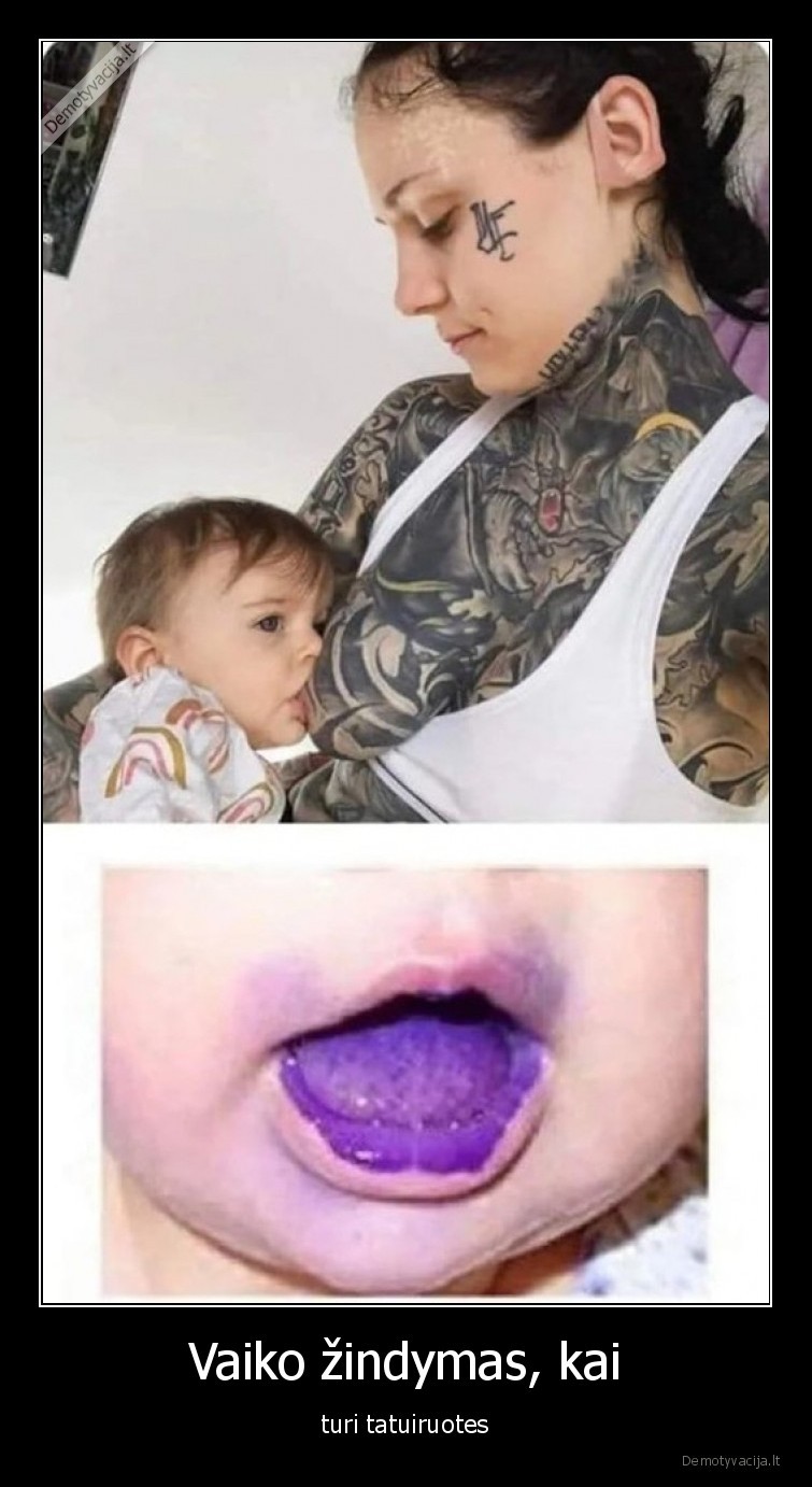 vaikas,zindymas,tatuiruotes,mama