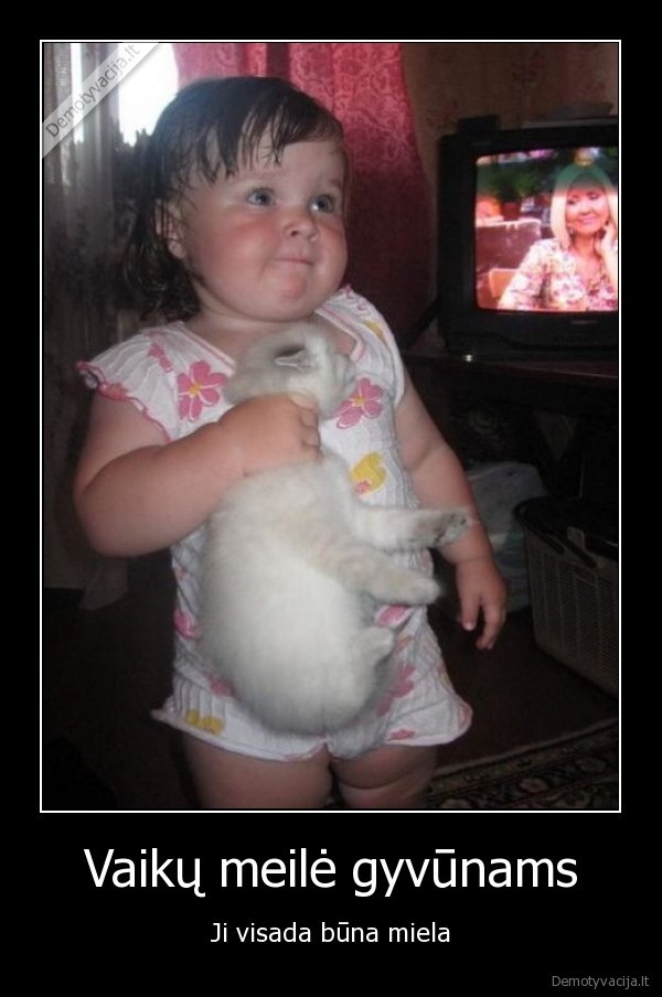vaiku,meile,gyvunams,miela