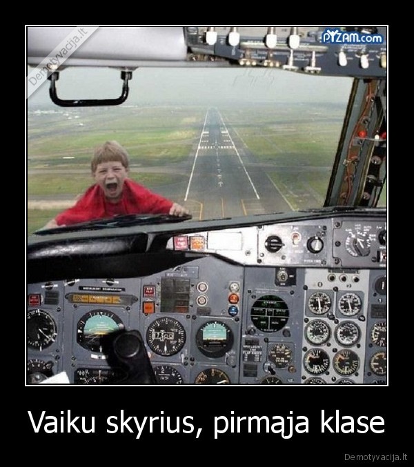 Vaiku skyrius, pirmąja klase