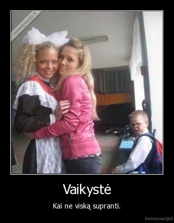 vaikyste, vaikas, merginos, nesupratimas