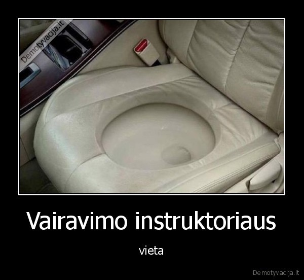 Vairavimo instruktoriaus